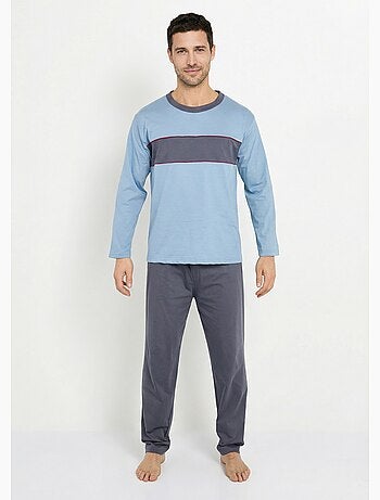Pyjama coton bicolore - Afibel