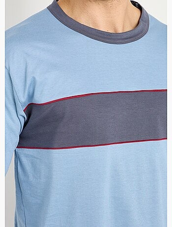 Pyjama coton bicolore - Afibel