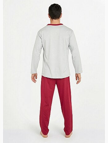 Pyjama coton bicolore - Afibel