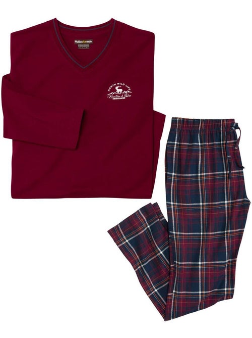 Pyjama Coton et Flanelle - ATLAS FOR MEN - Kiabi Pyjama Coton et Flanelle - ATLAS FOR MEN - Kiabi