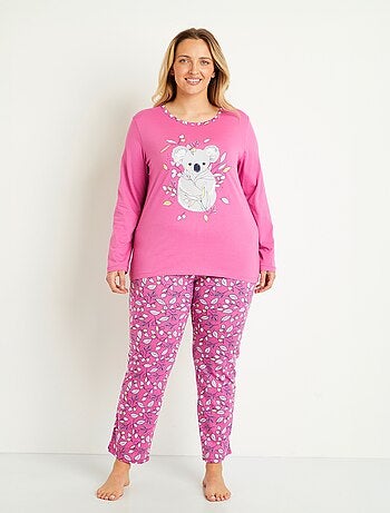 Pyjama coton imprimé motif koala - Afibel