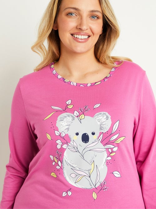 Pyjama coton imprimé motif koala - Afibel - Kiabi