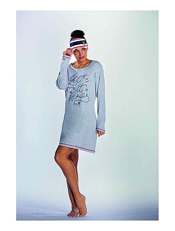Pyjama COTON MELISSA BROWN - Pack de 2