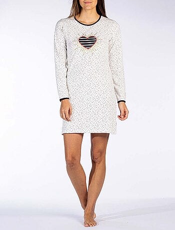 Pyjama COTON MELISSA BROWN - Pack de 2