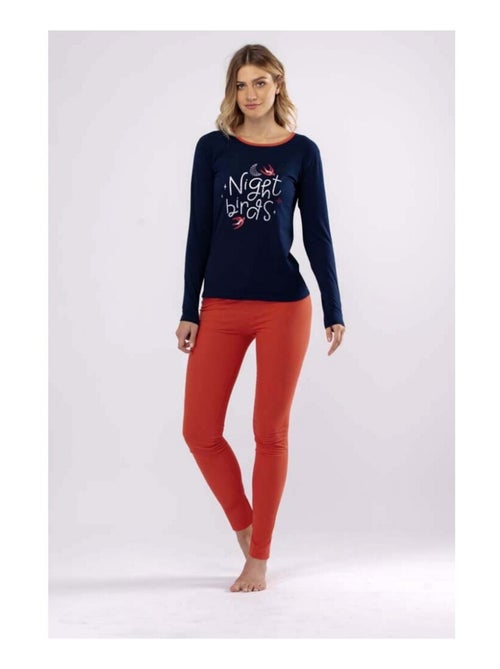 Pyjama COTON MELISSA BROWN - Pack de 2 - Kiabi