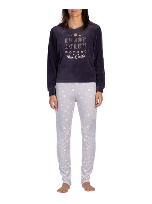 Pyjama COTON MELISSA BROWN - Kiabi
