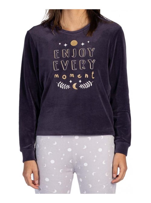 Pyjama COTON MELISSA BROWN - Kiabi