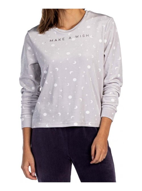 Pyjama COTON MELISSA BROWN - Kiabi