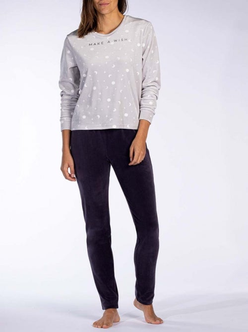Pyjama COTON MELISSA BROWN - Kiabi