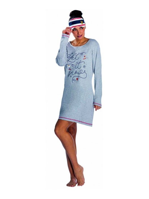 Pyjama COTON MELISSA BROWN - Kiabi