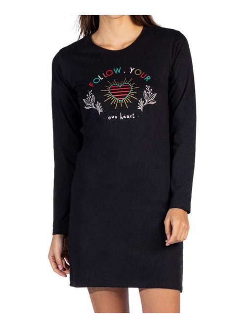 Pyjama COTON MELISSA BROWN - Kiabi