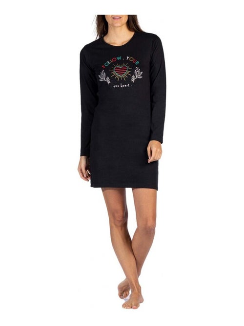 Pyjama COTON MELISSA BROWN - Kiabi