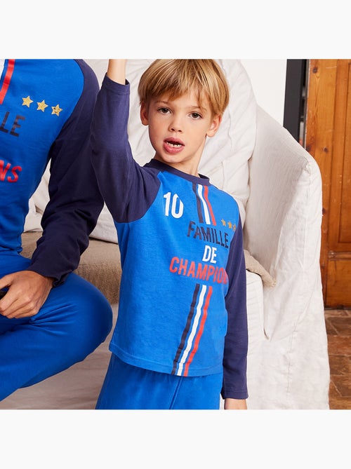 Pyjama   COUPE DU MONDE bleu - DODO - Kiabi