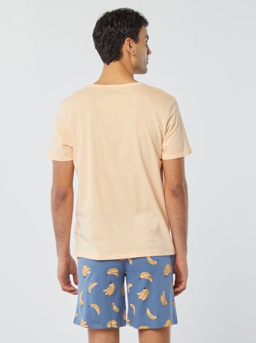 Pyjama court - 2 pièces - Kiabi