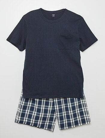 Pyjama court - short + tee-shirt - 2 pièces