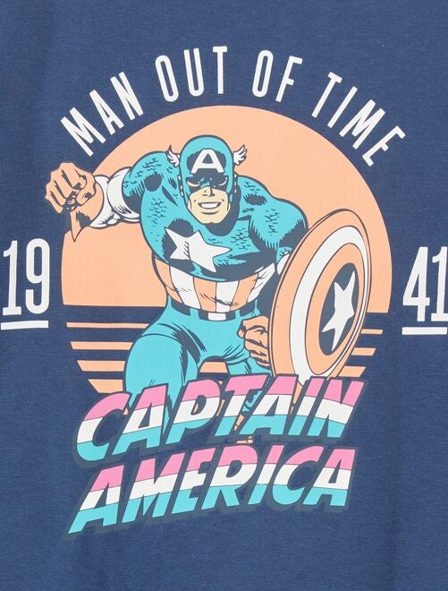 Pyjama court 'Captain America' 'Marvel' - Kiabi