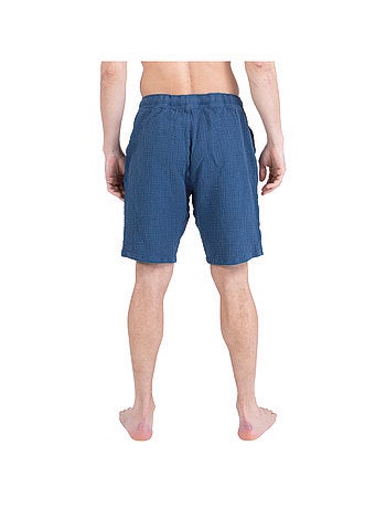 Pyjama court col rabat homme Easy Coton Athena