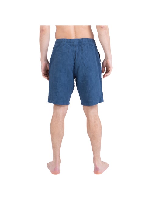 Pyjama court col rabat homme Easy Coton Athena - Kiabi