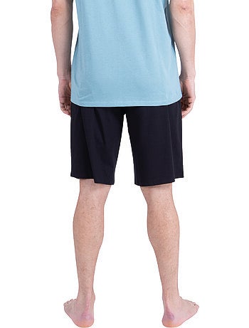 Pyjama court col rond homme Ecopack Sérigraphie Athena