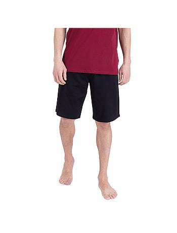 Pyjama court col rond homme Ecopack Sérigraphie Athena