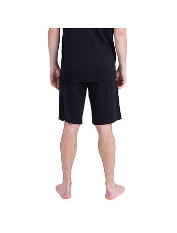 Pyjama court col rond homme Ecopack Sérigraphie Athena