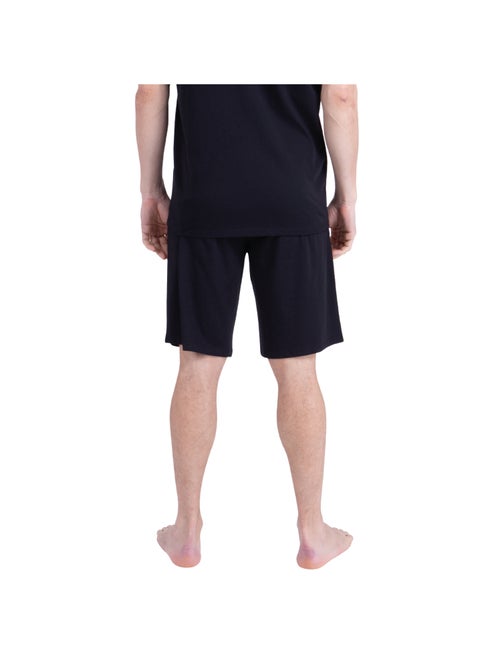 Pyjama court col rond homme Ecopack Sérigraphie Athena - Kiabi