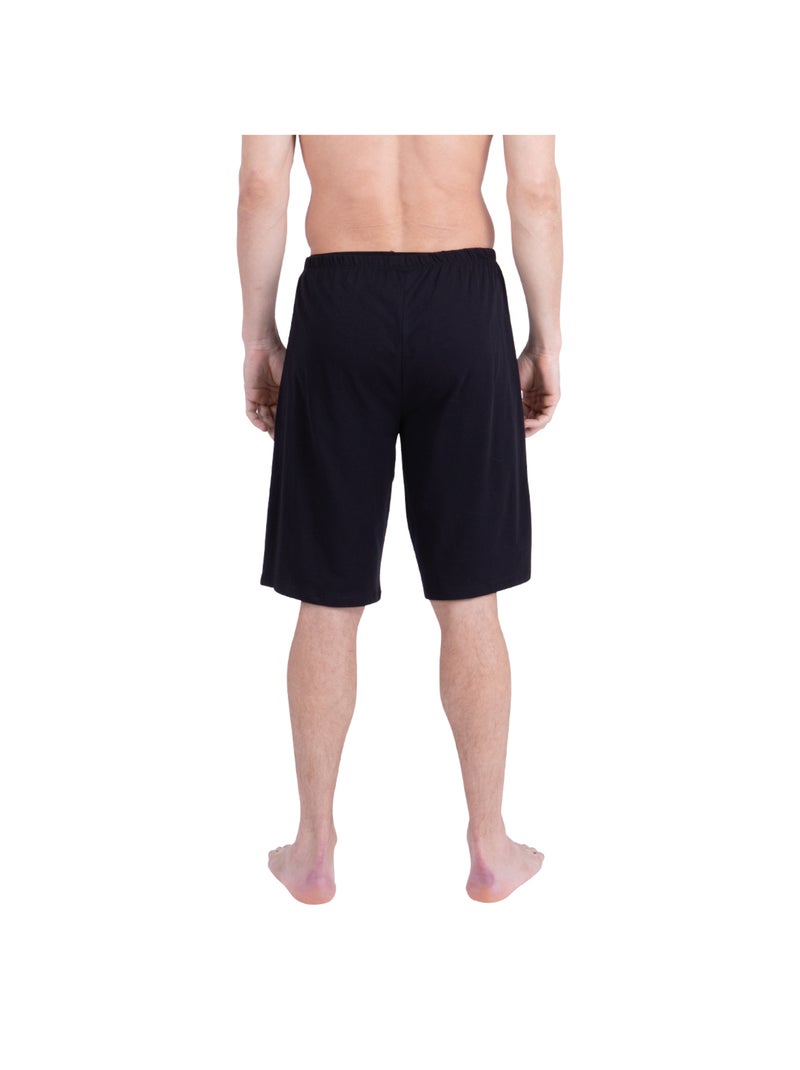 Pyjama court col rond homme My Petit Prix Athena Bleu Rouge - Kiabi