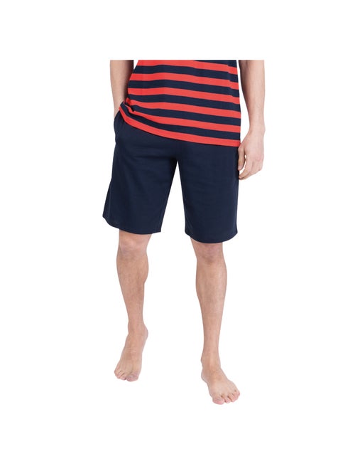 Pyjama court col rond homme Rayures Ocean Club Athena - Kiabi