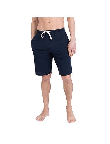 Pyjama court col rond homme Rayures Ocean Club Athena