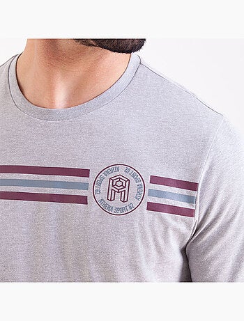 Pyjama court col rond homme Sport Athena