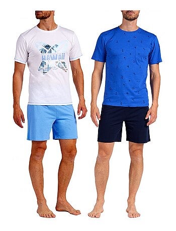 Pyjama Court COTON - Pack de 2