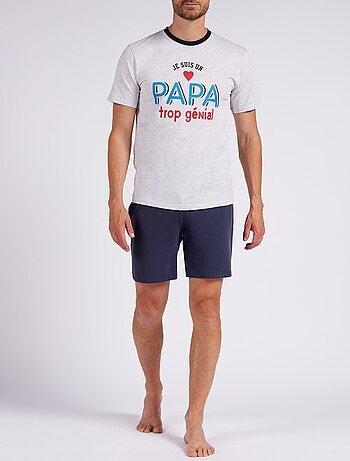 Pyjama Court COTON - Pack de 2