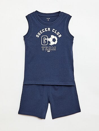 Pyjama court débardeur + court - 2 pièces