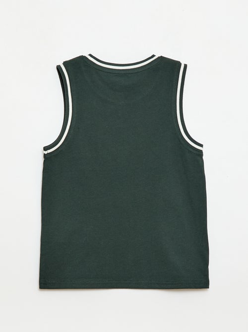 Pyjama court débardeur + short - 2 pièces - Kiabi