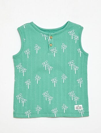 Pyjama court débardeur + short - 2 pièces