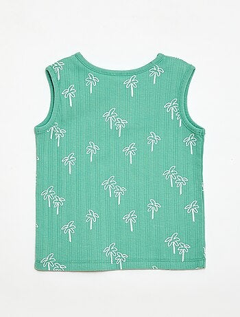 Pyjama court débardeur + short - 2 pièces