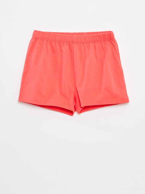 Pyjama court débardeur + short 'Disney' - 2 pièces - Kiabi