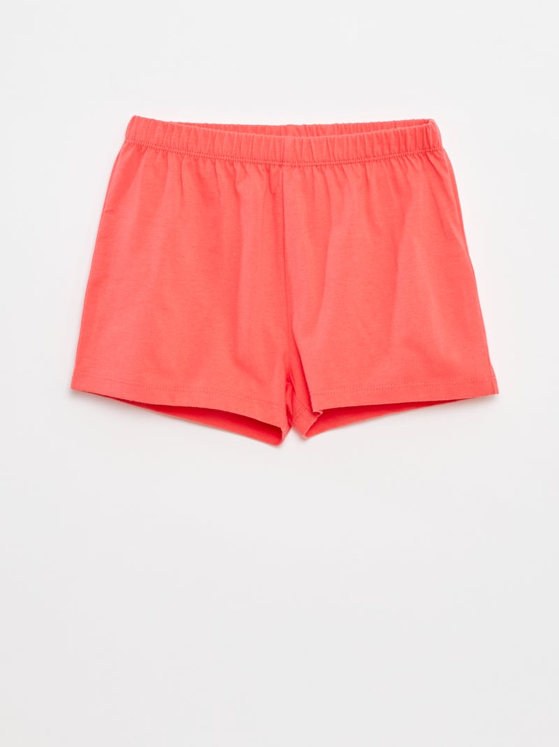 Pyjama court débardeur + short 'Disney' - 2 pièces BLANC - Kiabi