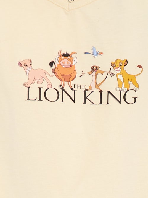 Pyjama court débardeur + short 'Disney' - 2 pièces - Kiabi