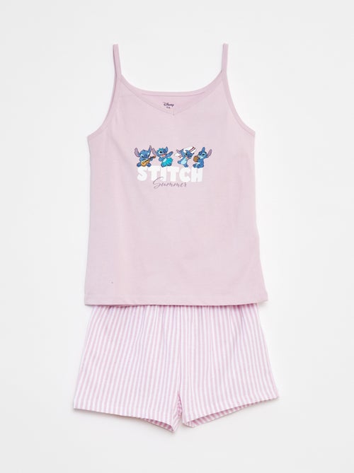 Pyjama court débardeur + short 'Disney' - 2 pièces - Kiabi