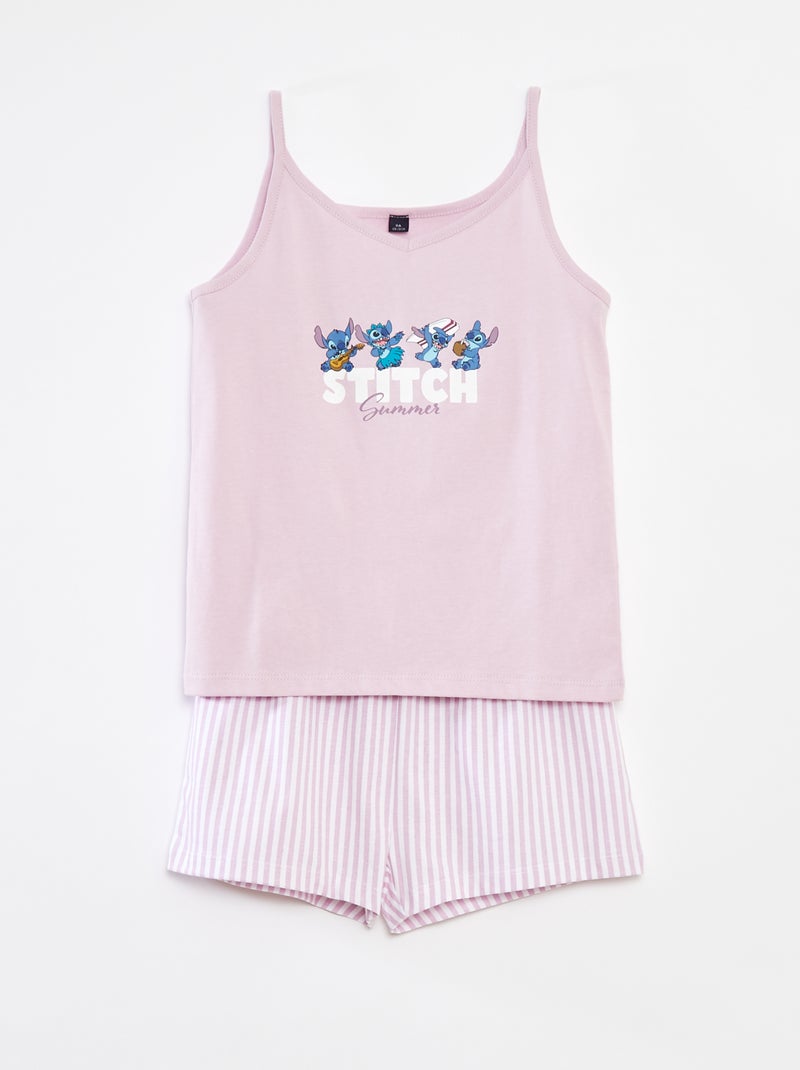 Pyjama court débardeur + short 'Disney' - 2 pièces VIOLET - Kiabi