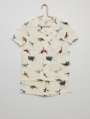 Pyjama court 'dinosaures'