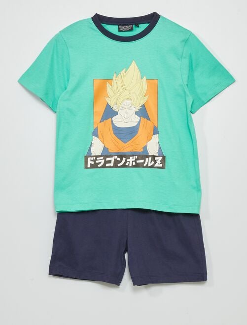 Plaid 'Dragon Ball Z' - bleu - Kiabi - 7.00€