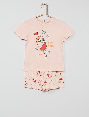 Pyjama court éco-conçu