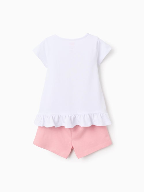 Pyjama Court en Coton avec Volants Tweety - Kiabi