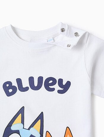 Pyjama Court en Coton Bluey