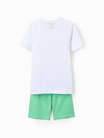 Pyjama Court en Coton Minecraft