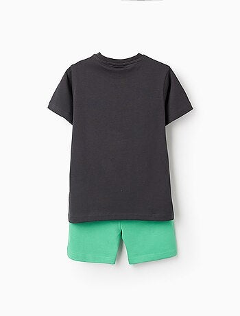 Pyjama Court en Coton Minecraft