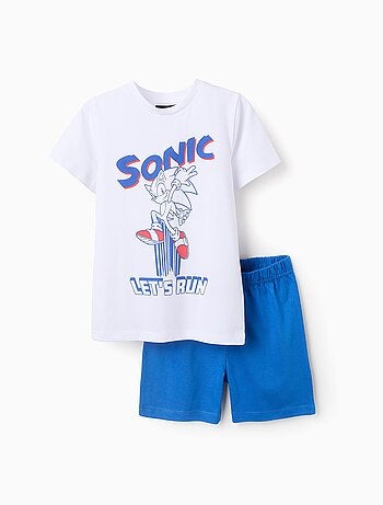 Pyjama Court en Coton Sonic
