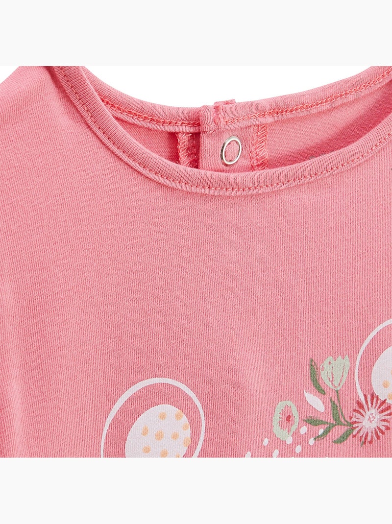 Pyjama court enfant 2 pièces Anaelle Rose - Kiabi